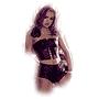 PVC-Lace-Top-&-Shorts - E6039 - Another one you could wear with nothing else, if you are not shy that is!